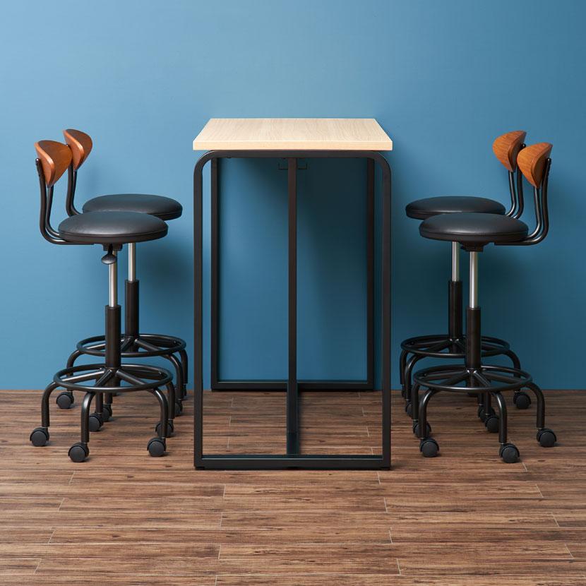 オフィスコム 法人様限定 ハイテーブル ミーティングテーブル ハイ