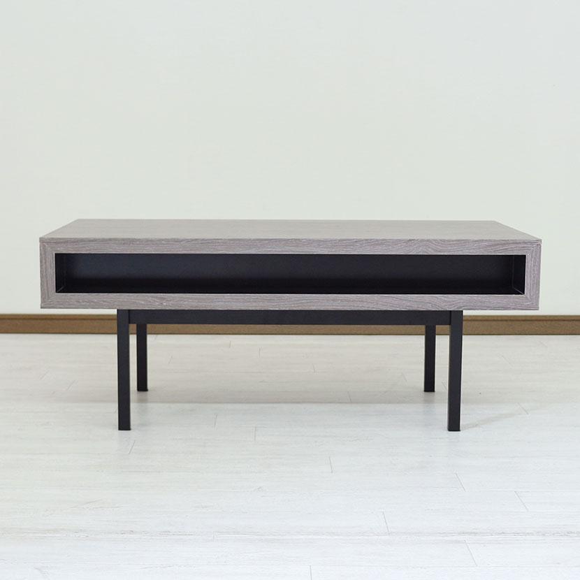 木製脚タイプ 引き出し付き センターテーブル リビングテーブル モダン