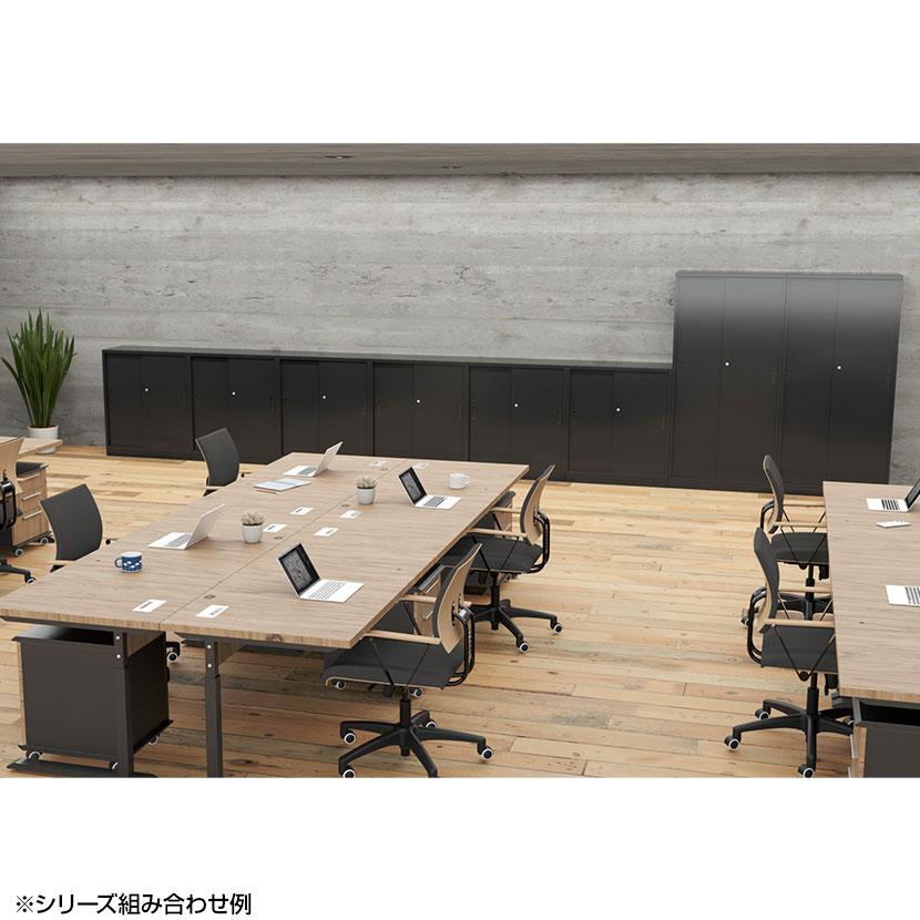 ホワイトグレー:4月下旬入荷予定 スチール書庫 TSシリーズ 片開き書庫 鍵付き 幅515×奥行380×高さ880mm 国産 完成品 TS-17Hの画像