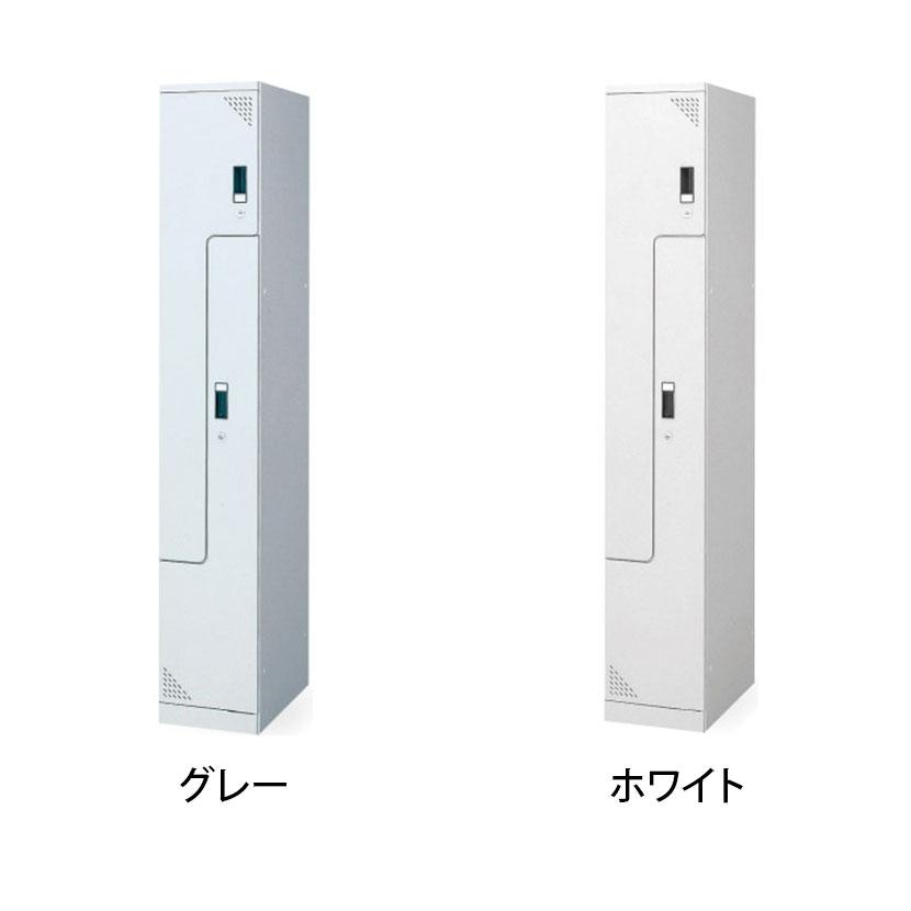 ツインクスロッカー 業務用 2人用 1連2人用 スペース有効活用 コンパクト シリンダー錠 幅300×奥行515×高さ1800mm オフィスロッカー 更衣ロッカー | アイリスチトセ | 01