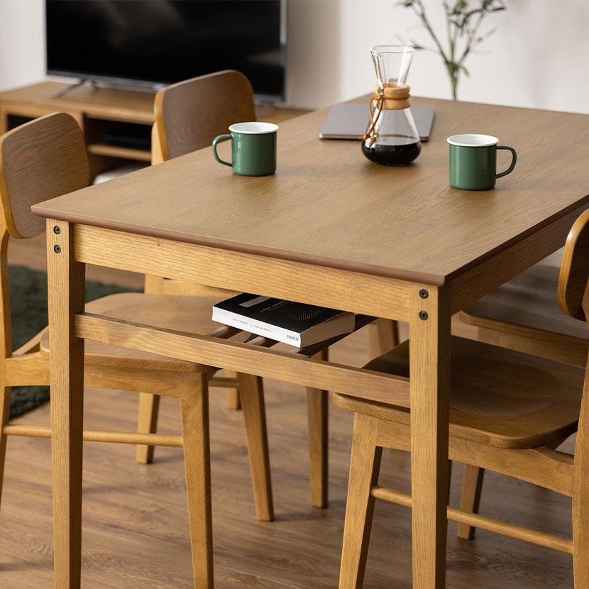 ICHIBA（市場） 4人用 ダイニングセット 5点 テーブル＋チェア4脚 食卓