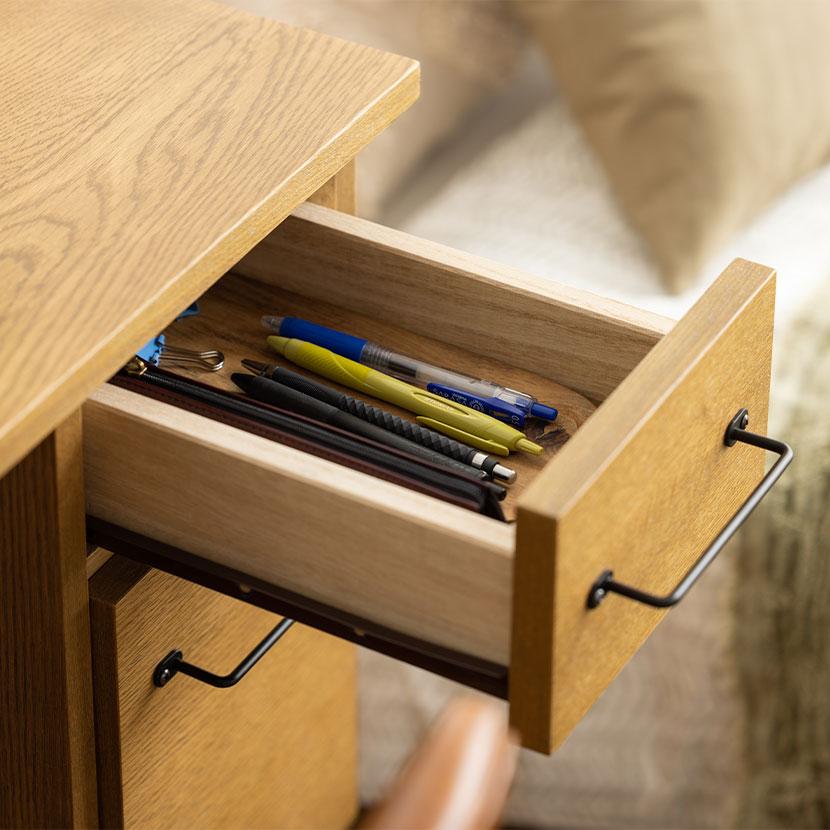 ICHIBA（市場） デスクチェアセット デスク(幅900mm)＋チェア(板座) ラ