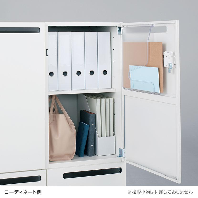 オプション イナバ iprea・TFパーソナルロッカー専用 棚板 IPR-棚 4枚セット OW 41P414の画像