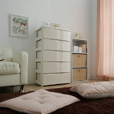 アイリスオーヤマ レギュラーチェスト 5段 COD-555 幅550×奥行410×高さ995mm | IRIS OHYAMA | 02