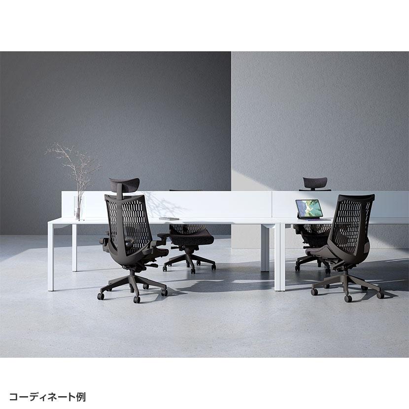 ITOKI(イトーキ) オフィスチェア アクト2 樹脂脚 アジャスタブル肘 ウレタンキャスター 事務椅子 デスクチェア 再生ポリエステル GN | イトーキ | 04