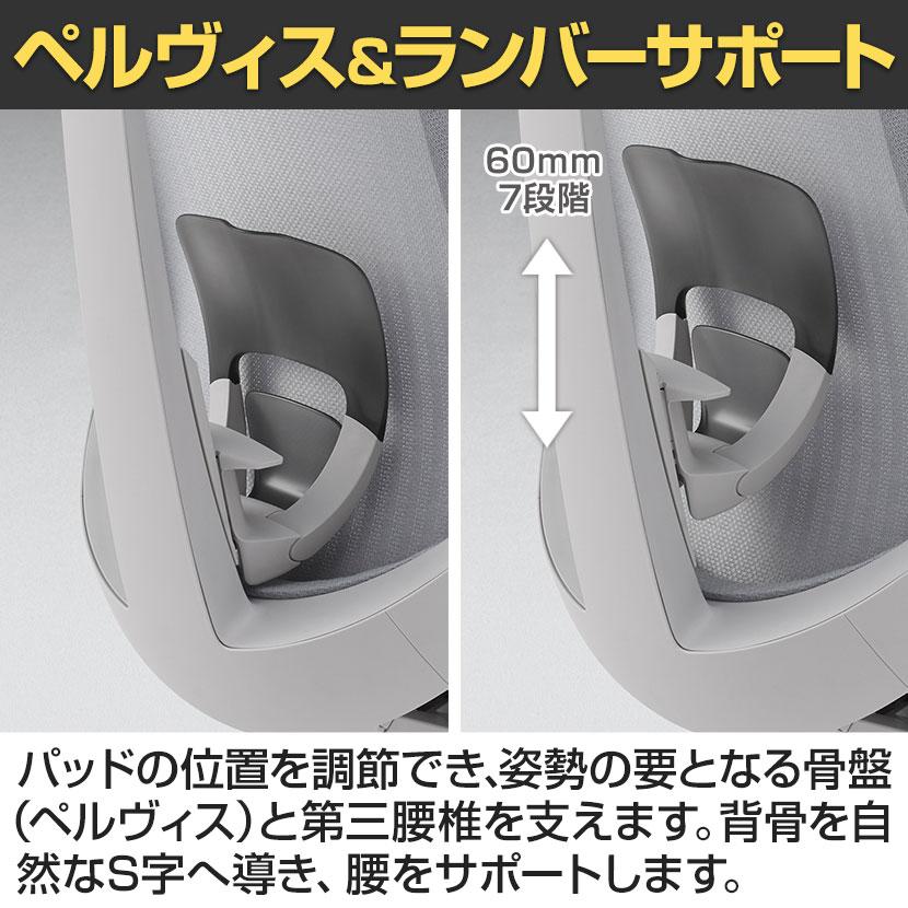 ITOKI オフィスチェア アクト2 PVC ヘッドレスト アルミミラー脚 アジャスタブル肘 ランバーサポート ウレタンキャスター ハンガー付き 抗ウイルス再生 ZN | イトーキ | 09