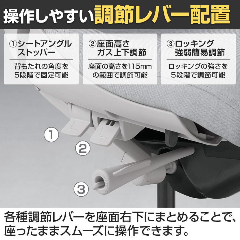 イトーキ - ITOKI 事務所女性議長 行ない2 ご機嫌空間的関係 脂脚 肘なし ウレタンキャスター 事務居敷き 学習机女性議長 ハンガー付き添い人 背:抗濾過性病原体メッシュ W2