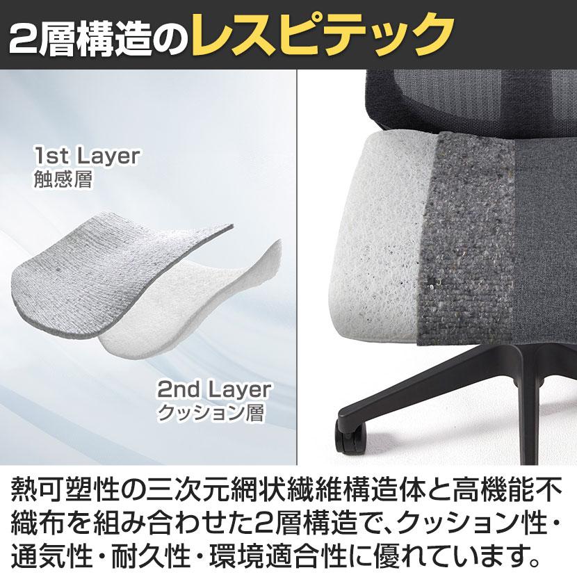 イトーキ - ITOKI 事務所女性議長 行ない2 ご機嫌空間的関係 脂脚 肘なし ウレタンキャスター 事務居敷き 学習机女性議長 ハンガー付き添い人 背:抗濾過性病原体メッシュ W2