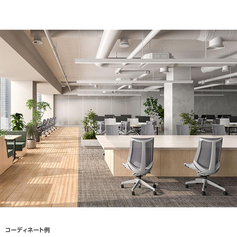 イトーキ - ITOKI 事務所女性議長 行ない2 ご機嫌空間的関係 脂脚 肘なし ウレタンキャスター 事務居敷き 学習机女性議長 ハンガー付き添い人 背:抗濾過性病原体メッシュ W2