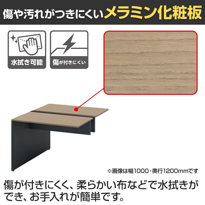 本体 ITOKI(イトーキ) INTERLINK R インターリンクRパネル脚・両面タイプエンドセット フリーアドレスデスク 幅2000×奥行1600×高さ720mm CLR-206EES | イトーキ | 12
