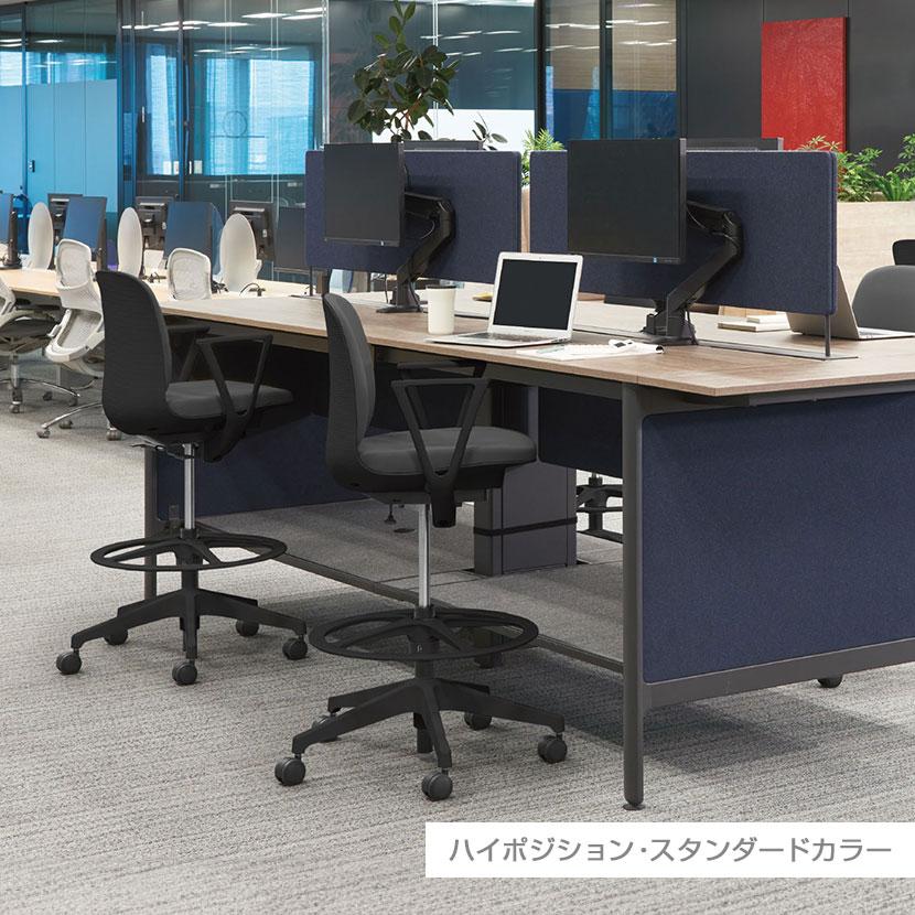 ITOKI(イトーキ) オフィスチェア トルテUチェア ハイバック 肘なし ビニールレザー ロッキング 事務椅子 KJ-310DLの画像