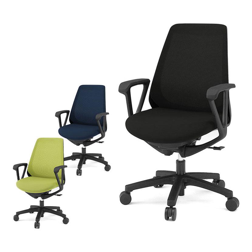 オフィスチェア メッシュ 椅子 事務椅子 デスクチェア イトーキ ITOKI ノナチェア ループ肘 ミドルバック ミドルバック KZ-336PV1 :  ito-kz-336jb : オフィス家具通販のオフィスコム - 通販 - Yahoo!ショッピング