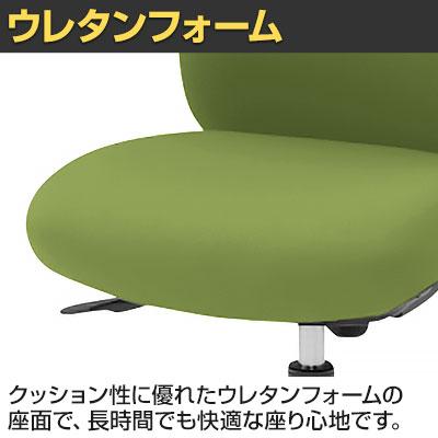 ITOKI ボニートチェア セレクトタイプ 肘なし オフィスチェア 抗ウイルス布張り ナイロン双輪キャスター KT-170PV_14