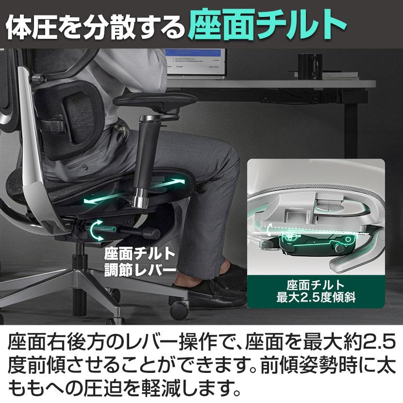 HINOMI エルゴノミクスチェア X2 Pro 4パネル背もたれ レッグレスト