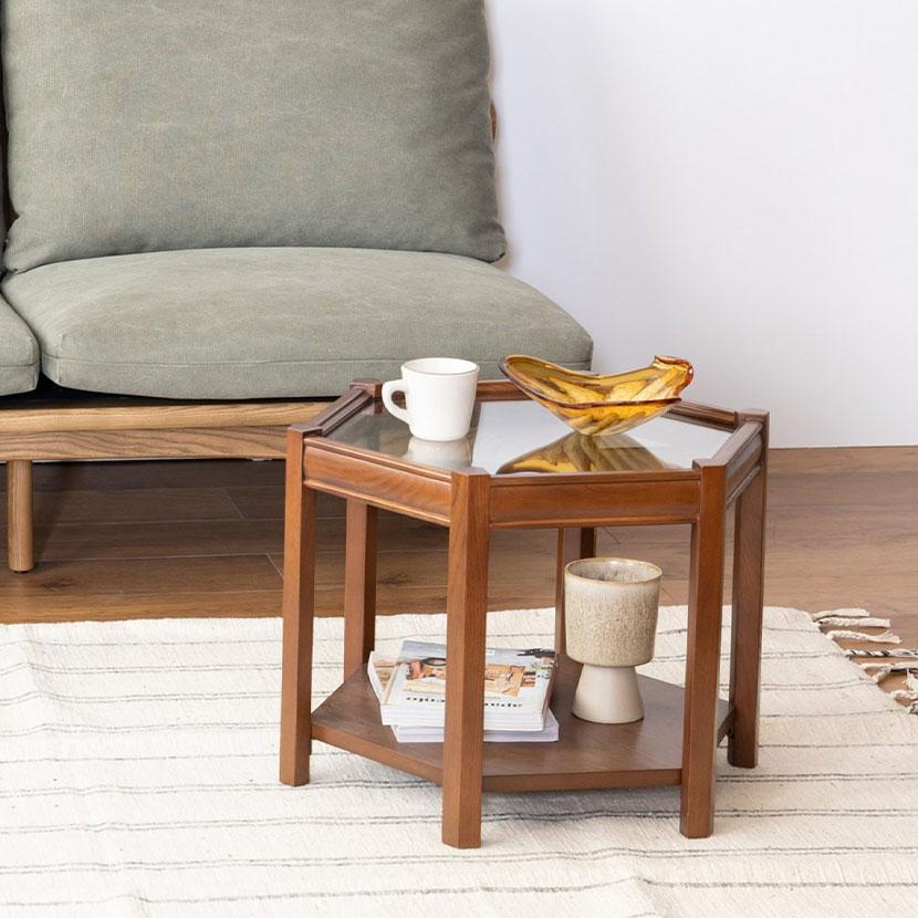 ミヤコ商事 ACME Furniture ブルックス ヘキサゴンテーブル テーブル