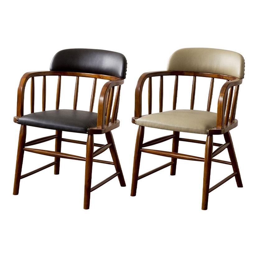 ミヤコ商事 ACME Furniture オーク アームチェア ダイニングチェア 幅 