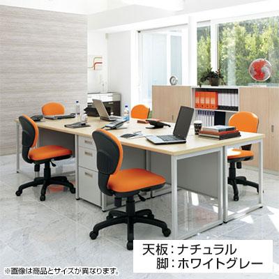 シルバー テーブル 事務机 6引き出し　セール中！ シルバー系のデスク・机 - インテリア・家具通販【FLYMEe】