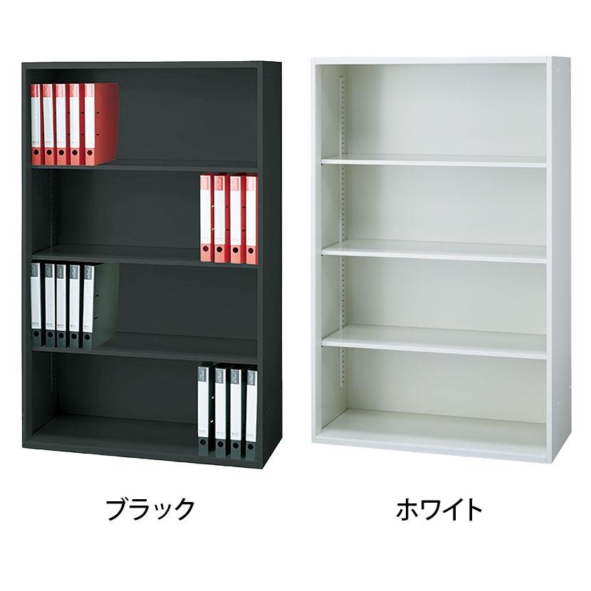 JE-140E Je オープン保管庫 4段 中下置き用 収納 スチール書庫 キャビネット 幅900×奥行450×高さ1425mm プラス(PLUS)_2