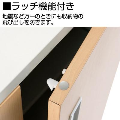 両開保管庫 スチールキャビネット 書庫 収納 下置用 鍵付き 幅700×奥行400×高さ1100mm ホワイト PL-JL-A110A-WH JL Storage_3