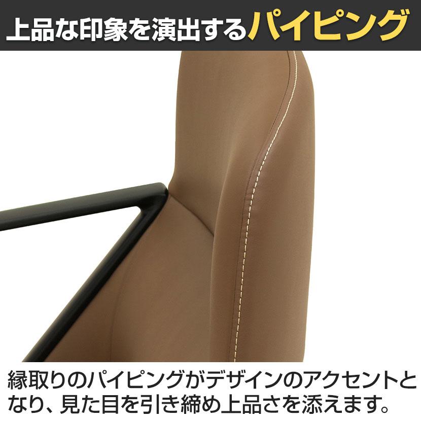 マネージメントチェア 重厚感 ホールド感 シンクロロッキング機能搭載 ダイキャスト製 アームレスト/脚 幅615×奥行580×座面高さ445〜520mm_10