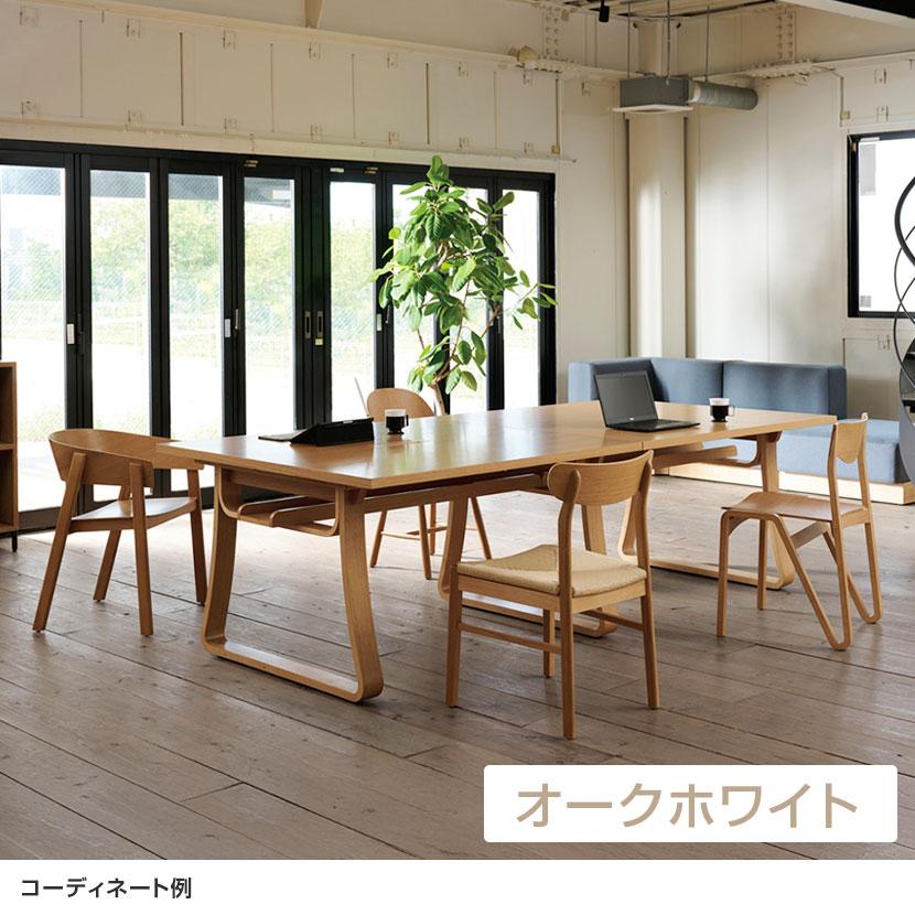 木製フリーアドレスデスク 基本セット ミーティングデスク 会議 