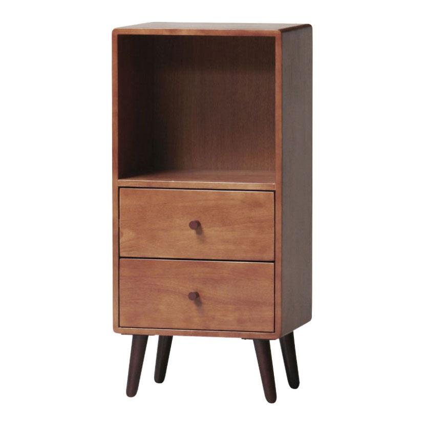 弘益 ココアシリーズ ココアチェスト 収納 天然木 北欧風 幅400×奥行