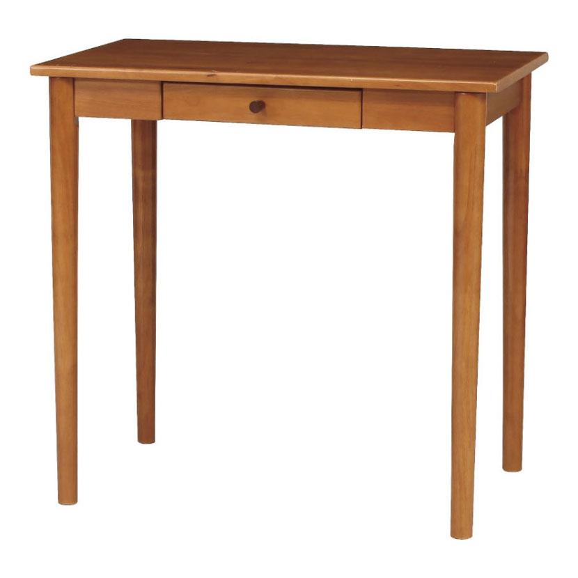 ココアシリーズ ココアデスク ワークデスク 天然木 北欧風 幅750×奥行450×高さ720mm | 弘益