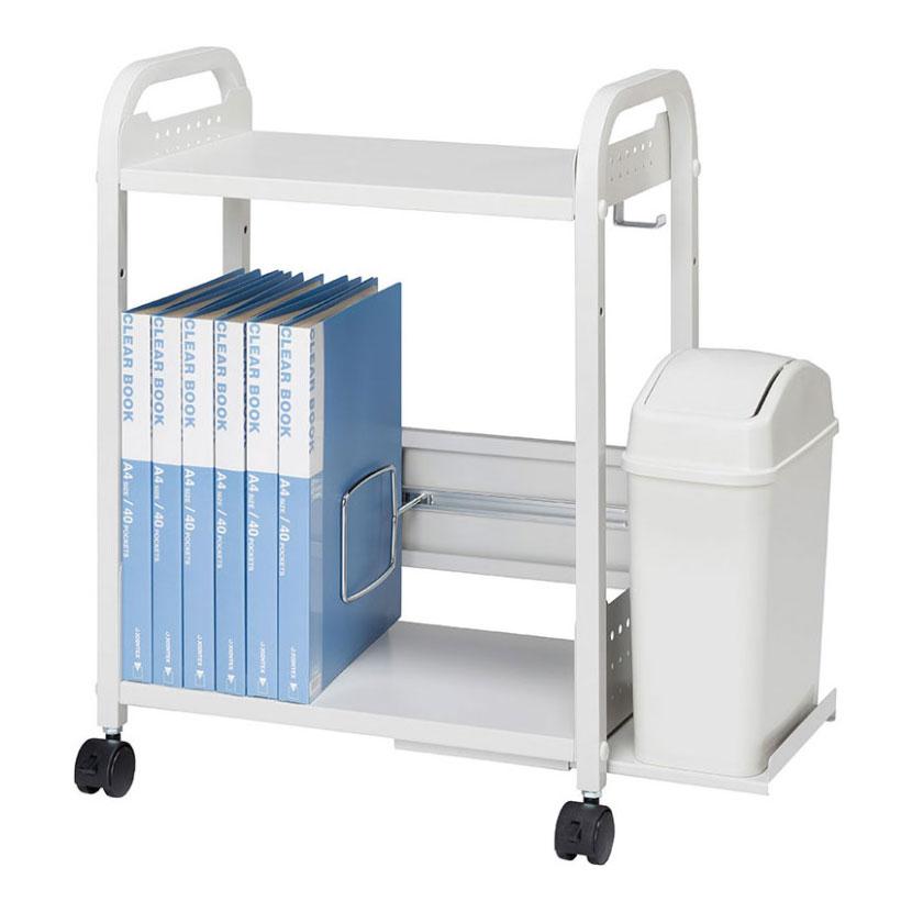 高知インター店 アンダーデスクワゴン 足元すっきり 収納可能サイドトレー フック付属 キャスター ストッパー付き なし 各2 幅465 奥行260 高さ600mm 爆売り Kuljic Com