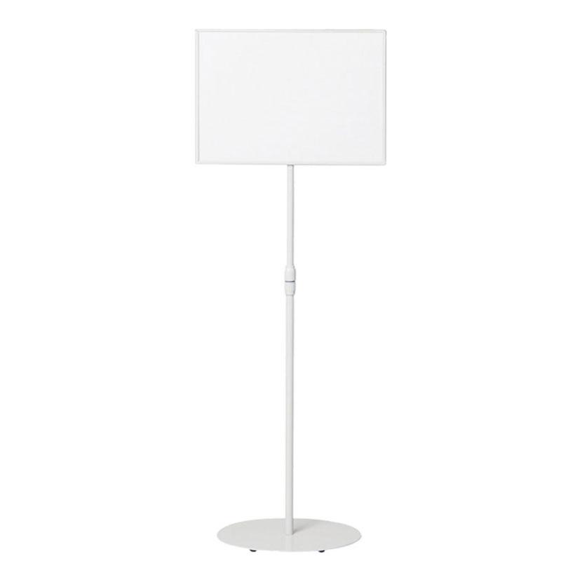 サインスタンド 掲示板 エントランス 高さ調節可 表示面サイズ A3 ヨコ 本体サイズ 幅423 奥行330 高さ985 1425mm