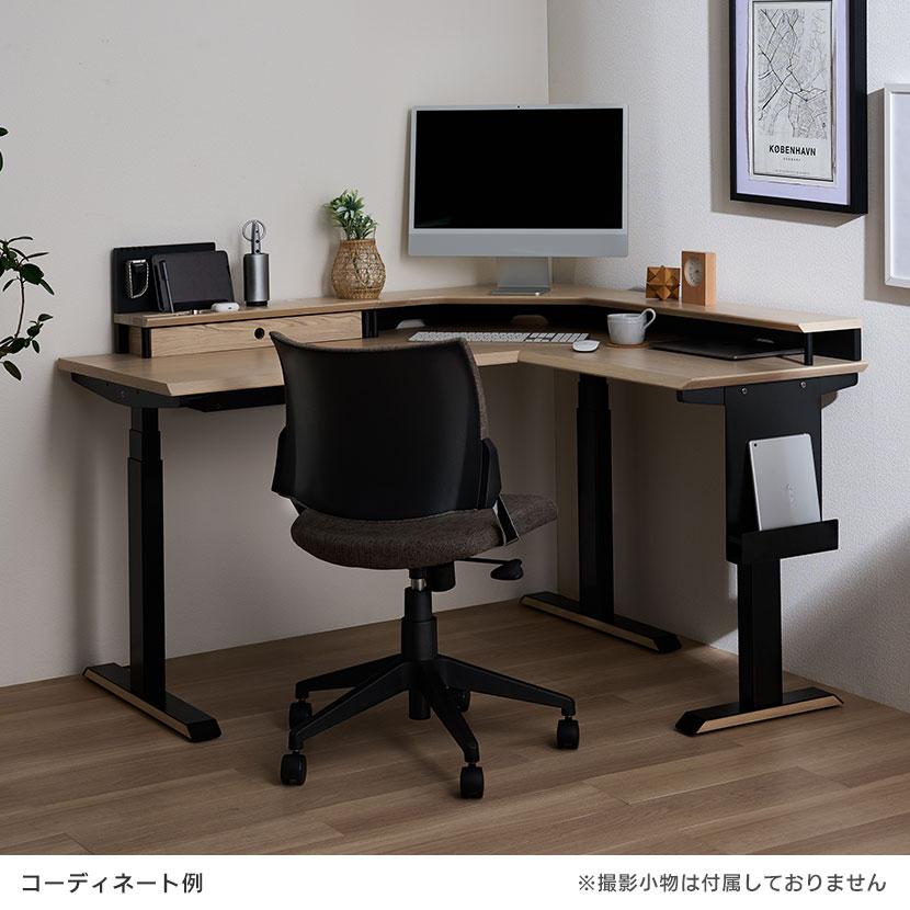 コイズミ GENTLER ジェントラー 電動昇降デスク L型 高さ調節