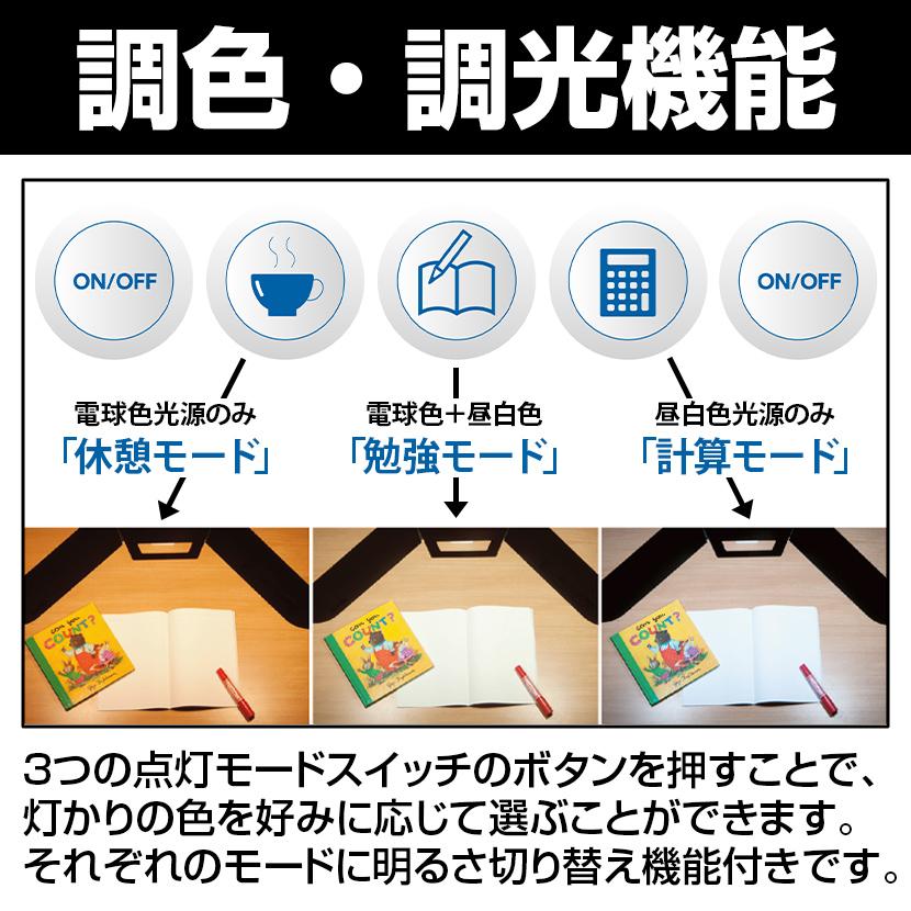 LEDモードコントロールツインライト 幅850×奥行340×高さ610(クランプ支柱取付時)mm 光源/LED(昼白色・電球色) | コイズミファニテック | 06