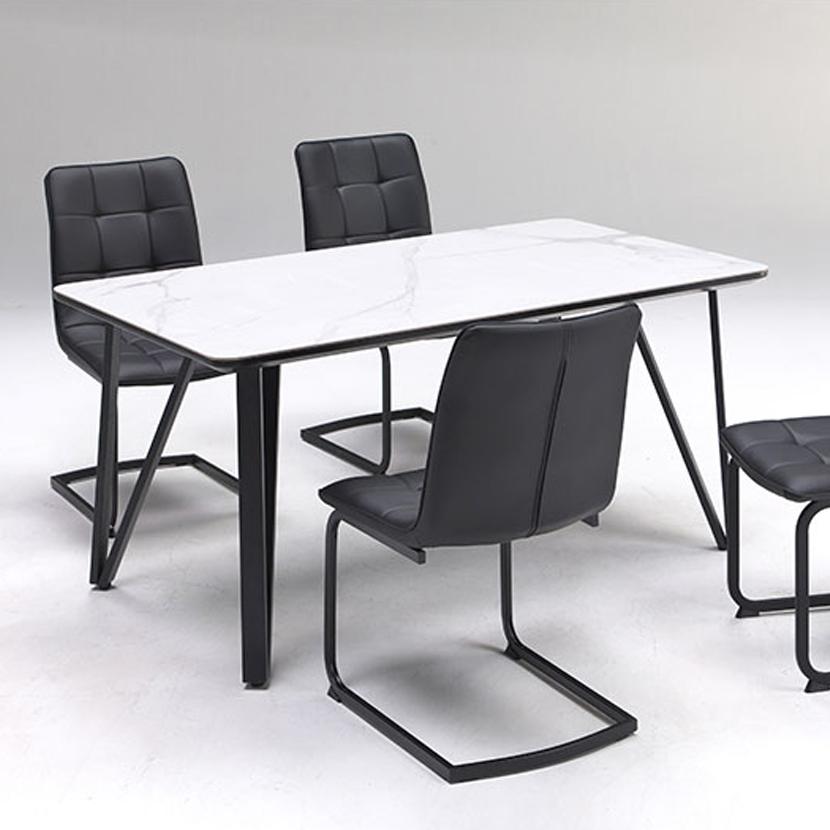 ダイニングテーブル セラミック天板 食卓テーブル 幅1600×奥行850×高さ720mm |  | 05