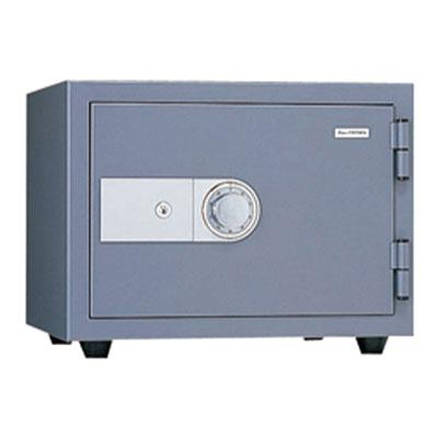 日本アイ・エス・ケイ 金庫 ダイヤル式 耐火金庫 内容量：20L 重量 