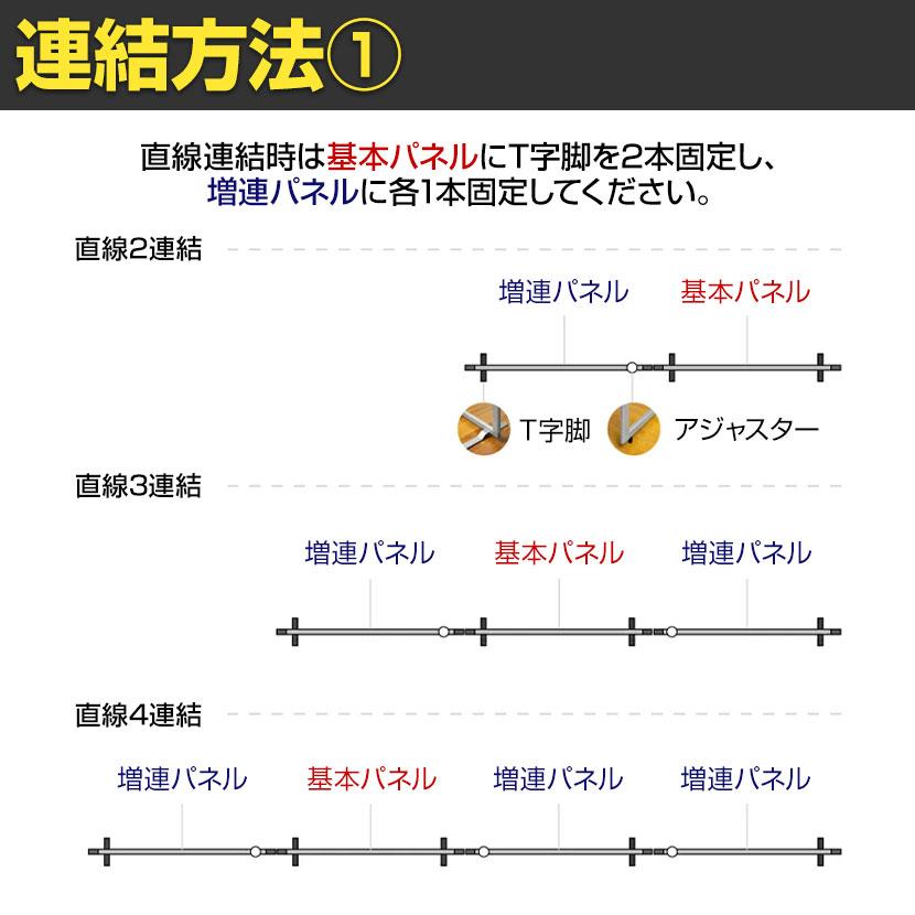 連結スクリーン ホワイトボード 自立式 衝立 間仕切り 幅900×奥行25×高さ1752mm コマイ(Comai)の画像
