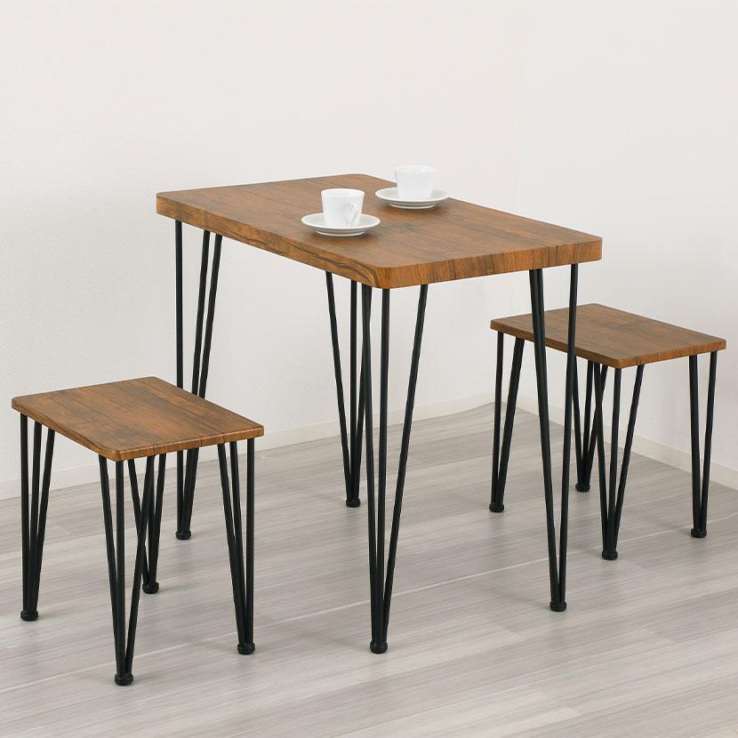 アートダイニング3点セット ダイニングテーブル ダイニングチェア | クロシオ | 01