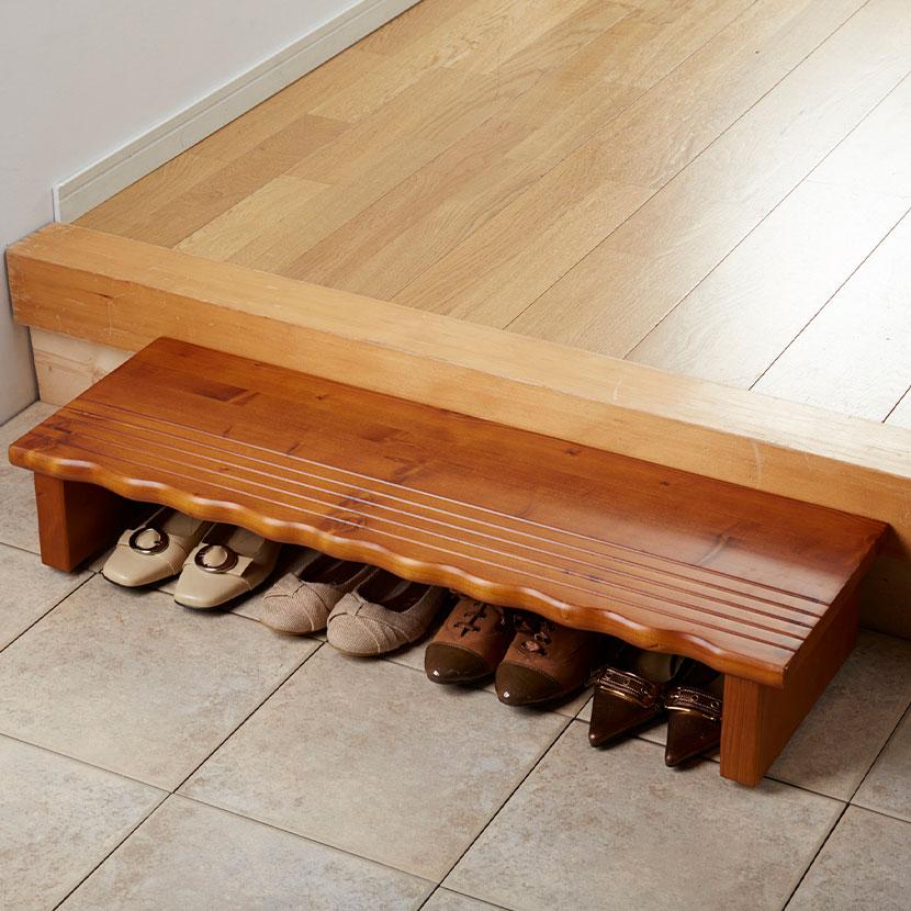 クロシオ 玄関台 上がり台 踏み台 段差軽減 介護 高齢者 補助 幅900