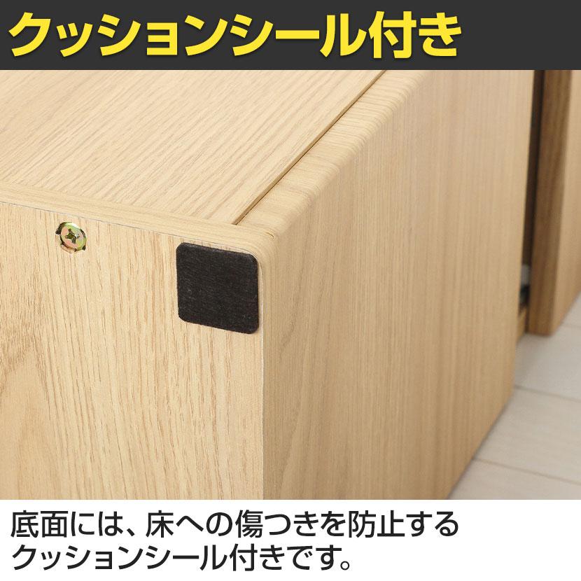 コンセント付きダストボックス ペール ゴミ箱付き 引き出し付き 小物収納 ソフトクローズ機構 スタイリッシュ 幅255×奥行350×高さ510mmの画像