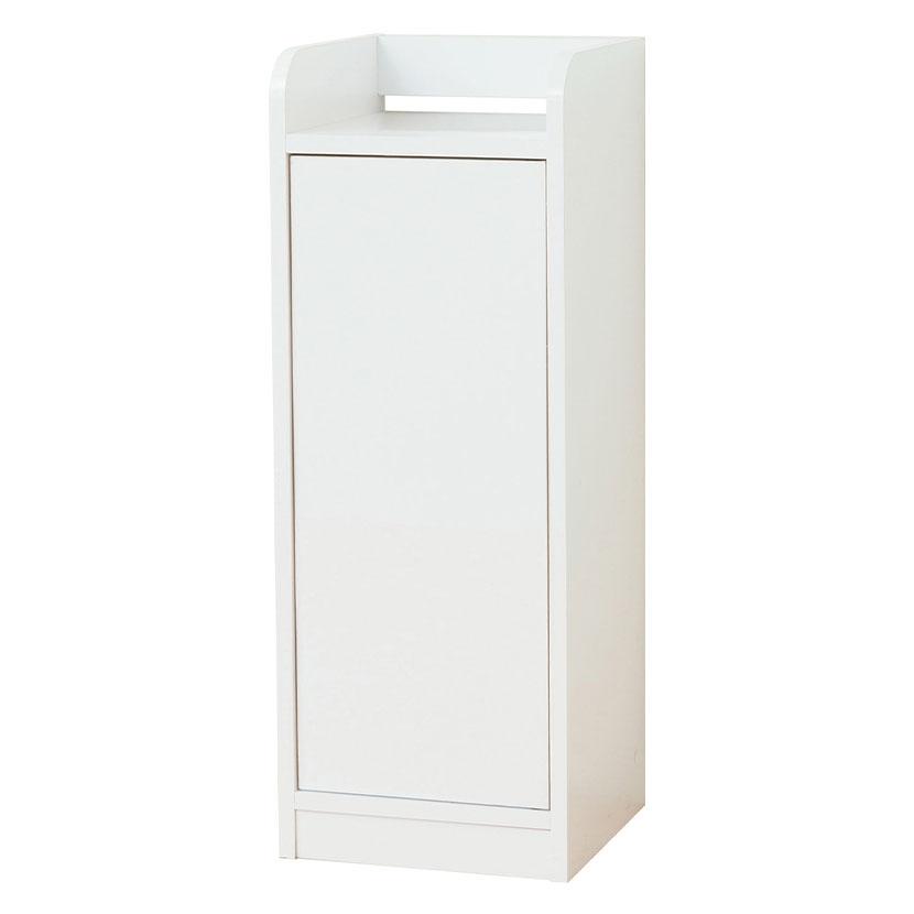 鏡面モデム収納ラック 電話台 スリムラック 隙間収納 コンパクト 幅300×奥行295×高さ800mm | クロシオ | 09