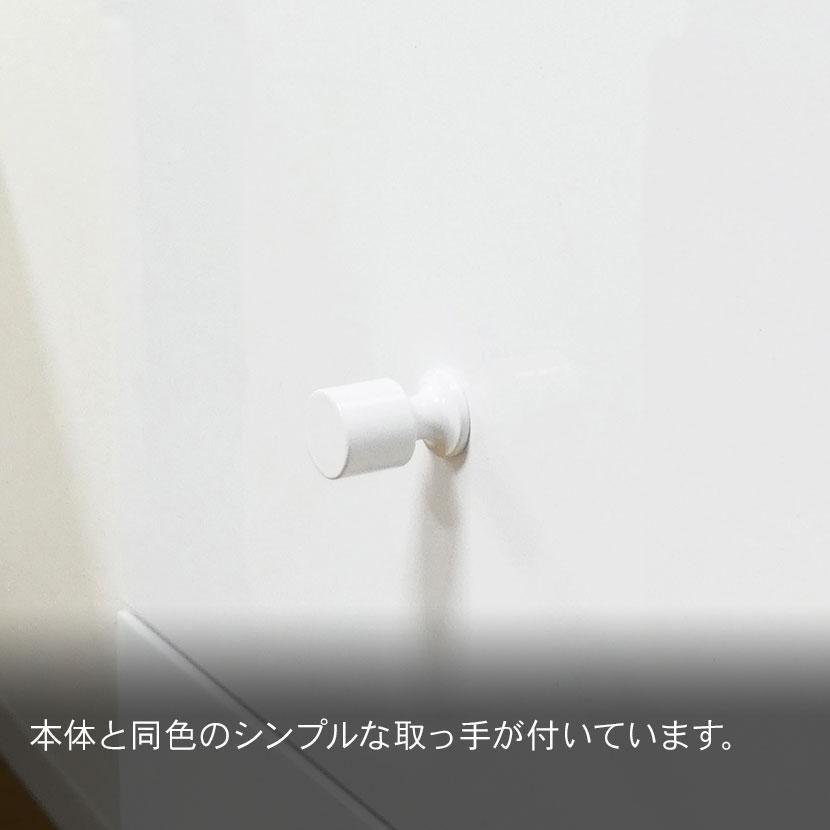 隙間収納 スリムワゴンW25 収納家具 リビング収納 洗面所収納 鏡面 コンセント キャスター付き ストッパー付き 幅250×奥行310×高さ790mm | クロシオ | 04