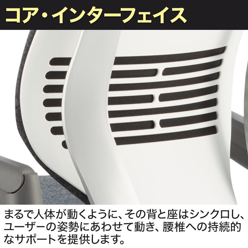 オフィスチェア Steelcase ジェスチャー Gesture シェルバック プラチナベース シーガルシェル マールアーム スチールケース 442A30LL 5S26 5S26 デスクチェアの画像