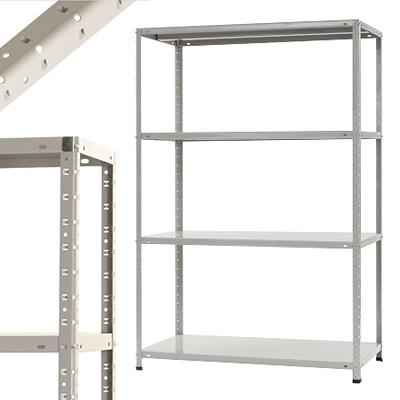 スチールラック 収納 業務用 スチール棚 150kg 段 4段 幅1200×奥行600×高さ1800mm | キタジマ | 01