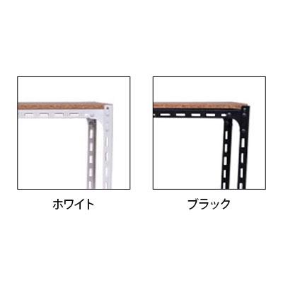 本体 スチールアングル棚 収納棚 軽量 70kg 3段 幅450×奥行300×高さ750mm