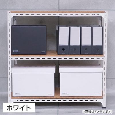 本体 スチールアングル棚 収納棚 軽量 70kg 3段 幅1800×奥行450×高さ750mm_3