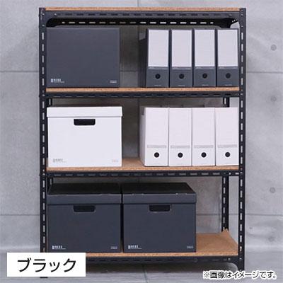 本体 スチールアングル棚 収納棚 軽量 70kg 4段 幅300×奥行300×高さ1800mmの画像