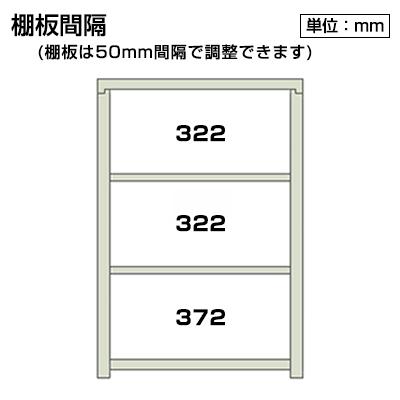 スチールラック 収納 業務用 スリムラック 4段 幅600&times;奥行450&times;高さ1200mm