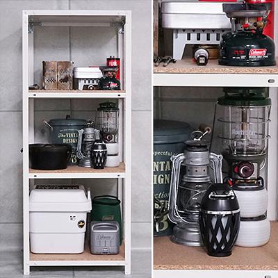 スチールラック 収納 業務用 スリムラック 4段 幅800&times;奥行300&times;高さ1200mm