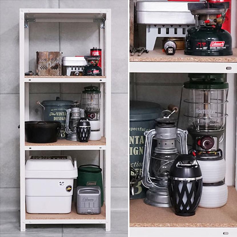 本体 スチールラック 収納 業務用 スリムラック 40kg 4段 幅700&times;奥行300&times;高さ1500mm KT-NSTR-544