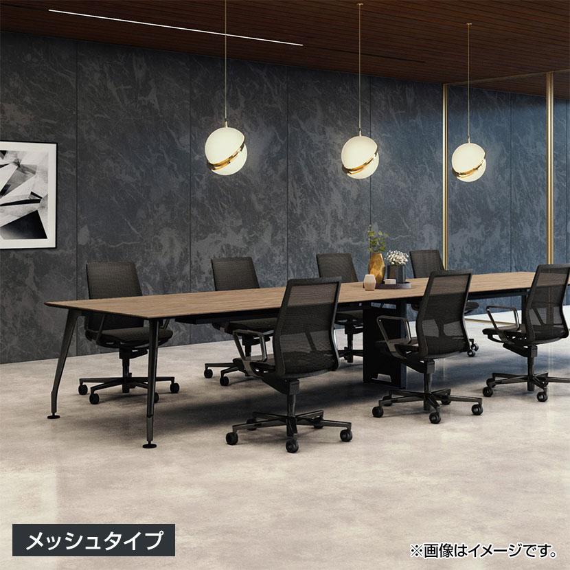 コクヨ ファブレ FABRE メッシュタイプ ホワイト脚 肘なし 本体ホワイト ナイロンキャスター オフィスチェア C01-W101MW-WEWEW3の画像