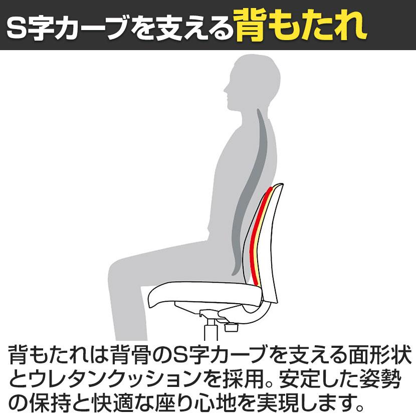 KOKUYO（コクヨ） オプティ オフィスチェア ロー 本体ホワイトグレー