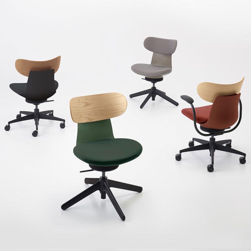 即購入可★ イングライフ ingLIFE オフィスチェア コクヨ チェア ワークチェア ナイロンキャスター 背ミディアムグレージュ 肘なし 背クッション C05-B10CCW 【9390490765】(33718円)